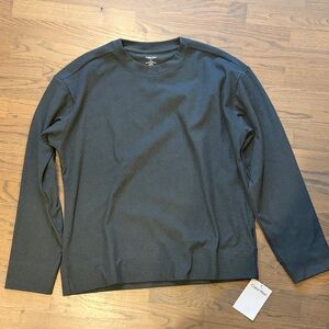 Calvin Klein Men's Dark Gray Long Sleeve Shirt